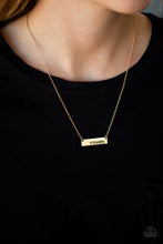 Load image into Gallery viewer, Paparazzi Accessories - Best Grandma Ever - Gold
