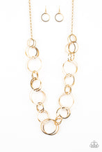 Load image into Gallery viewer, Paparazzi Accessories - Natural-Born RINGLEADER - Gold
