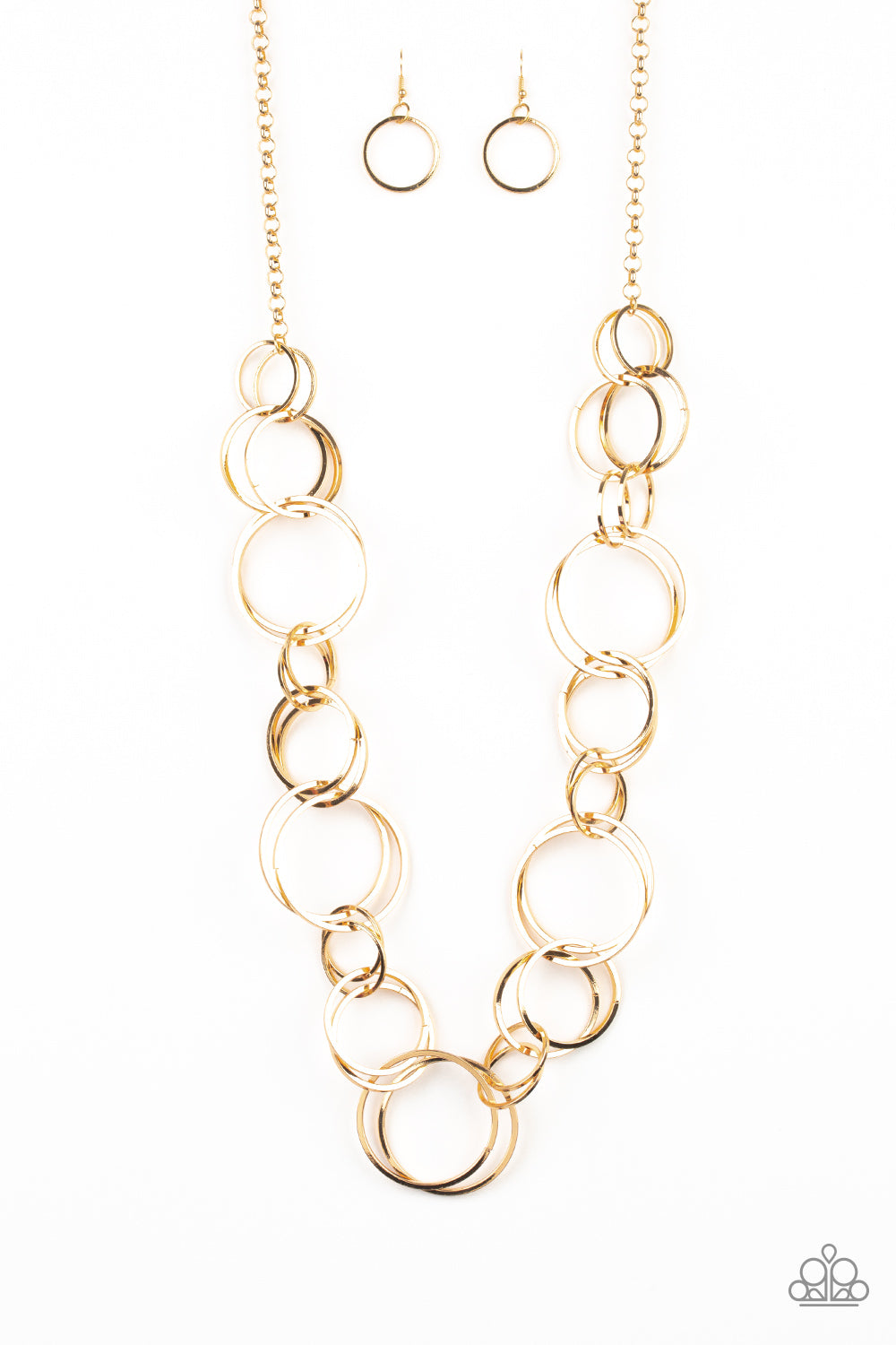 Paparazzi Accessories - Natural-Born RINGLEADER - Gold