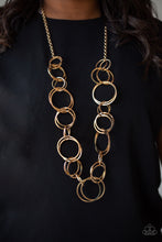 Load image into Gallery viewer, Paparazzi Accessories - Natural-Born RINGLEADER - Gold
