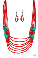 Load image into Gallery viewer, Paparazzi Accessories - Kickin It Outback - Red
