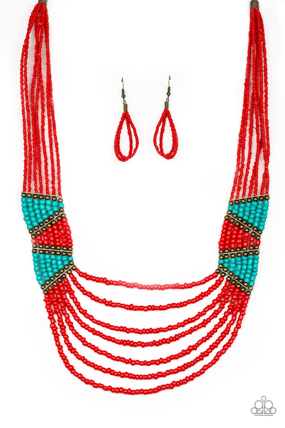 Paparazzi Accessories - Kickin It Outback - Red