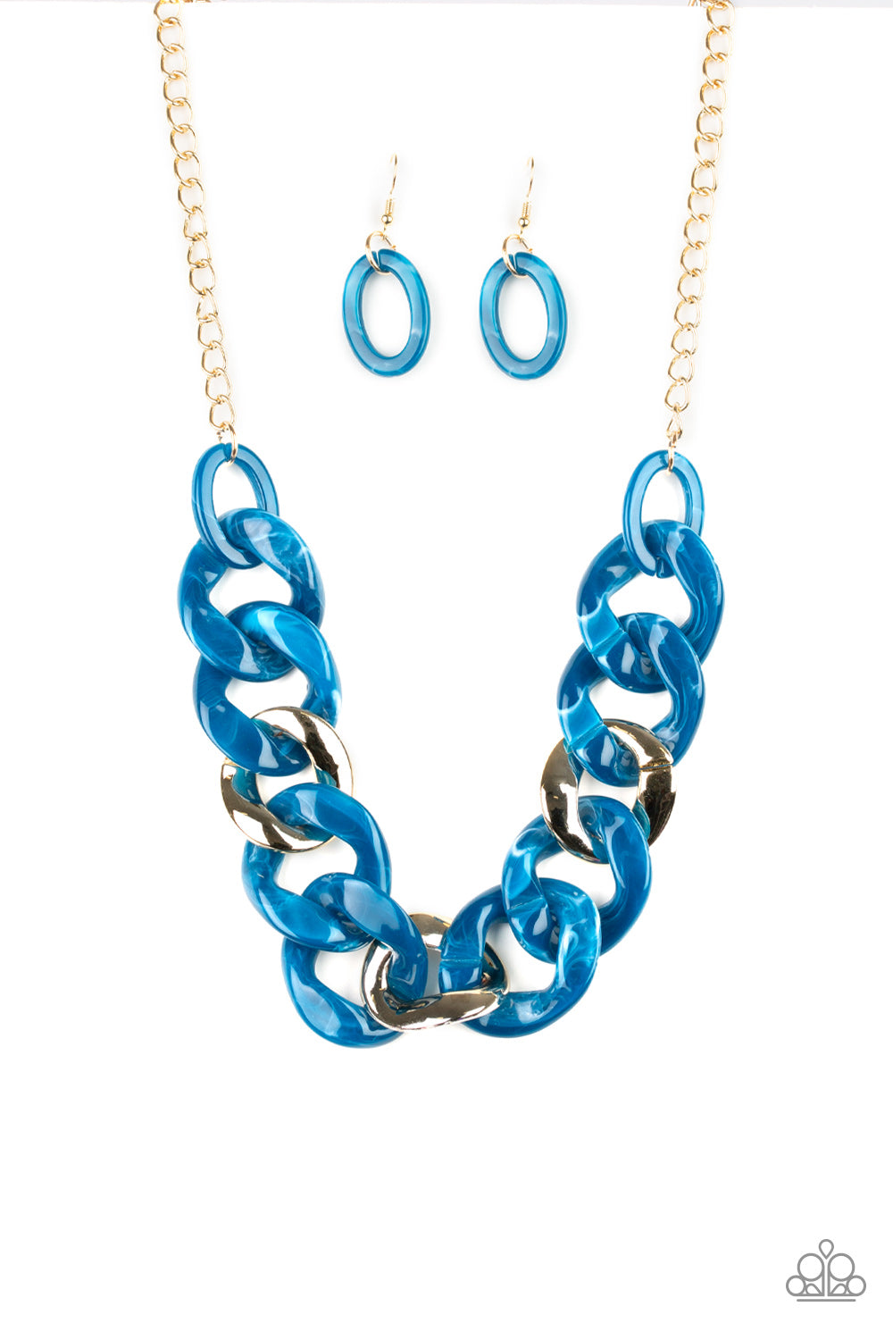 Paparazzi Accessories - I Have A HAUTE Date - Blue