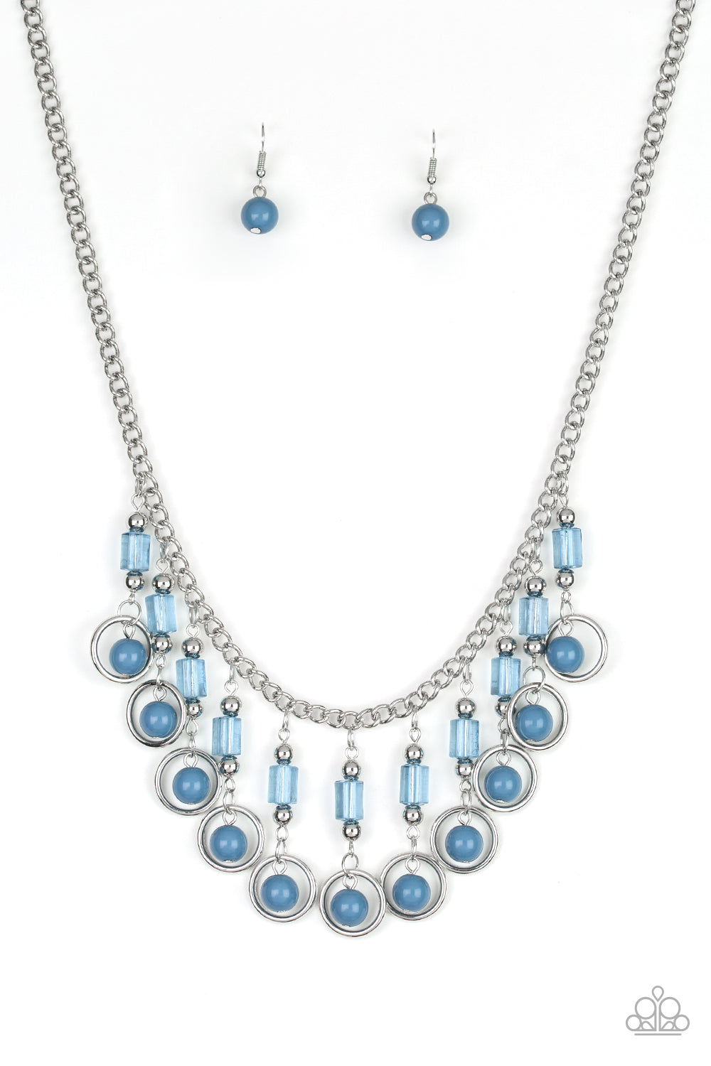 Paparazzi Accessories - Cool Cascade - Blue