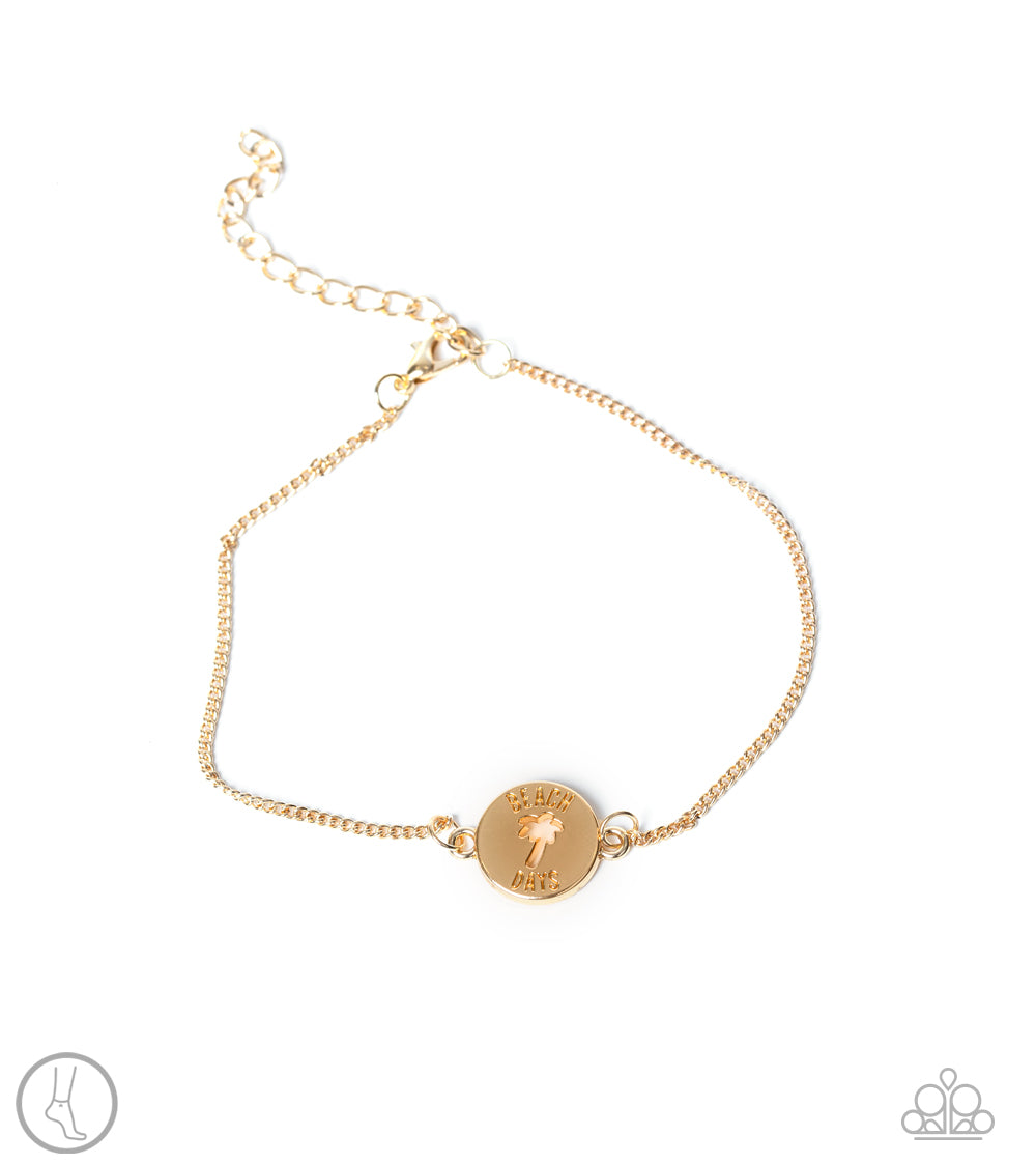 Paparazzi Accessories - Summer Shade - Gold