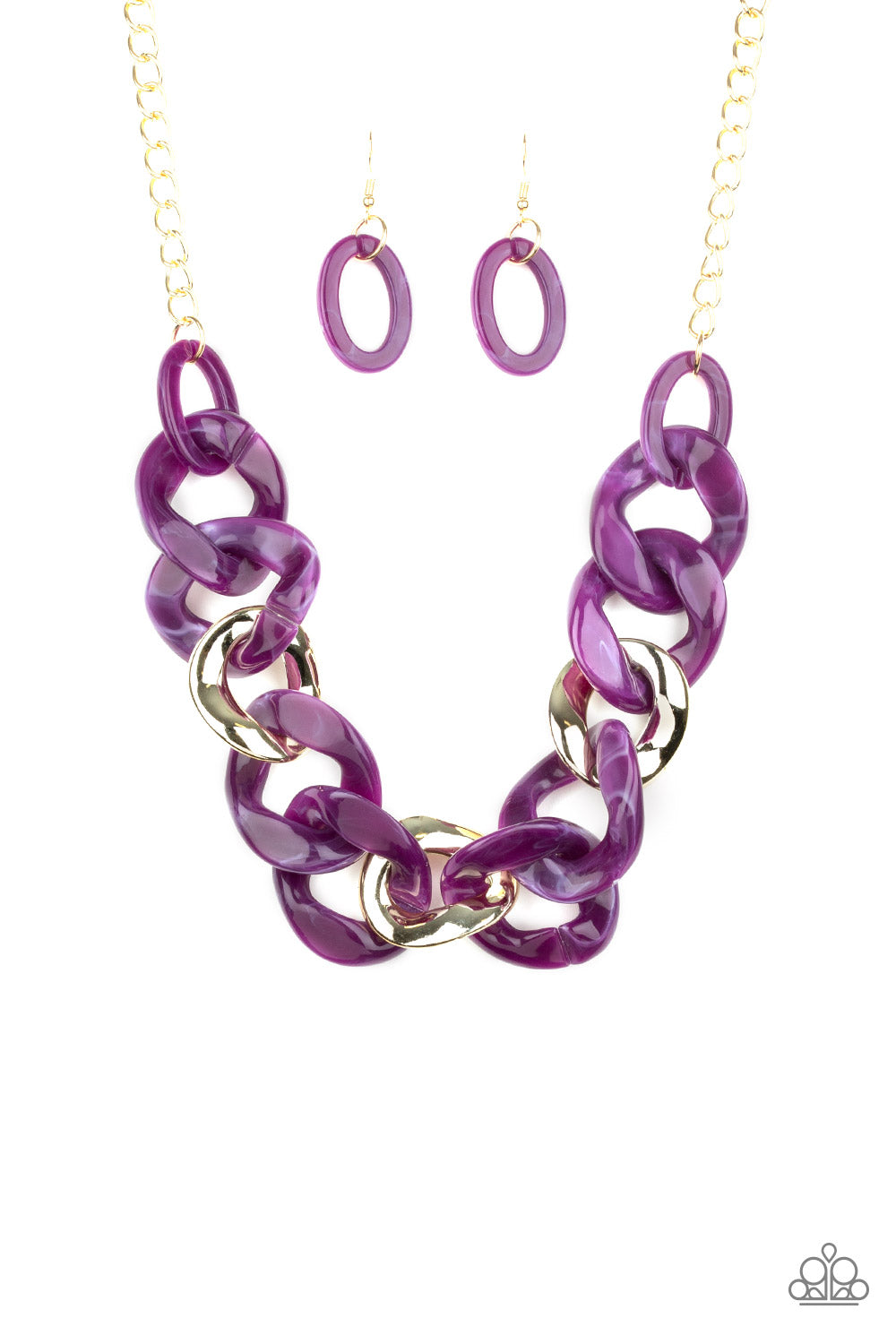 Paparazzi Accessories - I Have A HAUTE Date - Purple