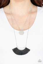 Load image into Gallery viewer, Paparazzi Accessories - Tassel Temptation - Black
