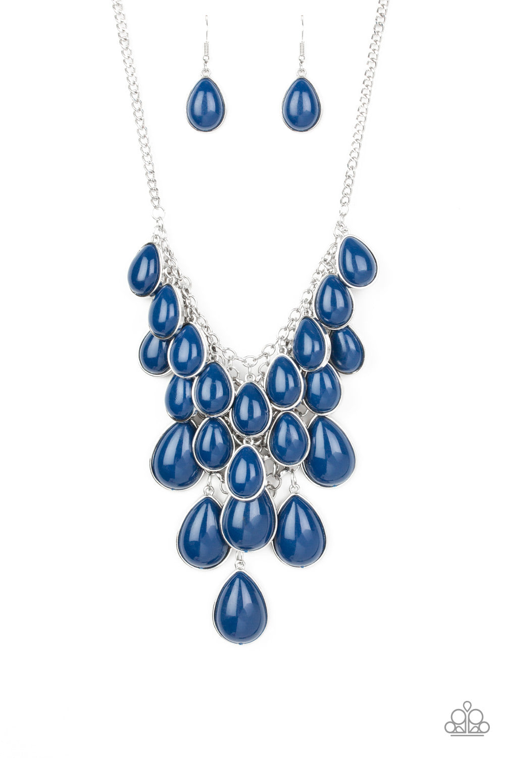 Paparazzi Accessories - Shop Til You TEARDROP - Blue