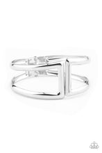 Load image into Gallery viewer, Paparazzi Accessories - Geo Glam - Silver
