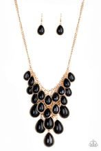Load image into Gallery viewer, Paparazzi Accessories - Shop Til You TEARDROP - Black
