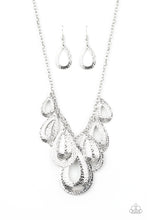 Load image into Gallery viewer, Paparazzi Accessories - Teardrop Tempest - Silver
