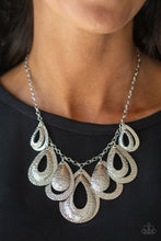 Load image into Gallery viewer, Paparazzi Accessories - Teardrop Tempest - Silver

