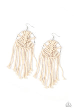 Load image into Gallery viewer, Paparazzi Accessories - MACRAME, Myself, and I - White
