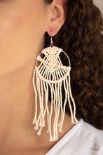 Load image into Gallery viewer, Paparazzi Accessories - MACRAME, Myself, and I - White
