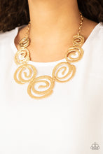 Load image into Gallery viewer, Paparazzi Accessories - Statement Swirl - Gold
