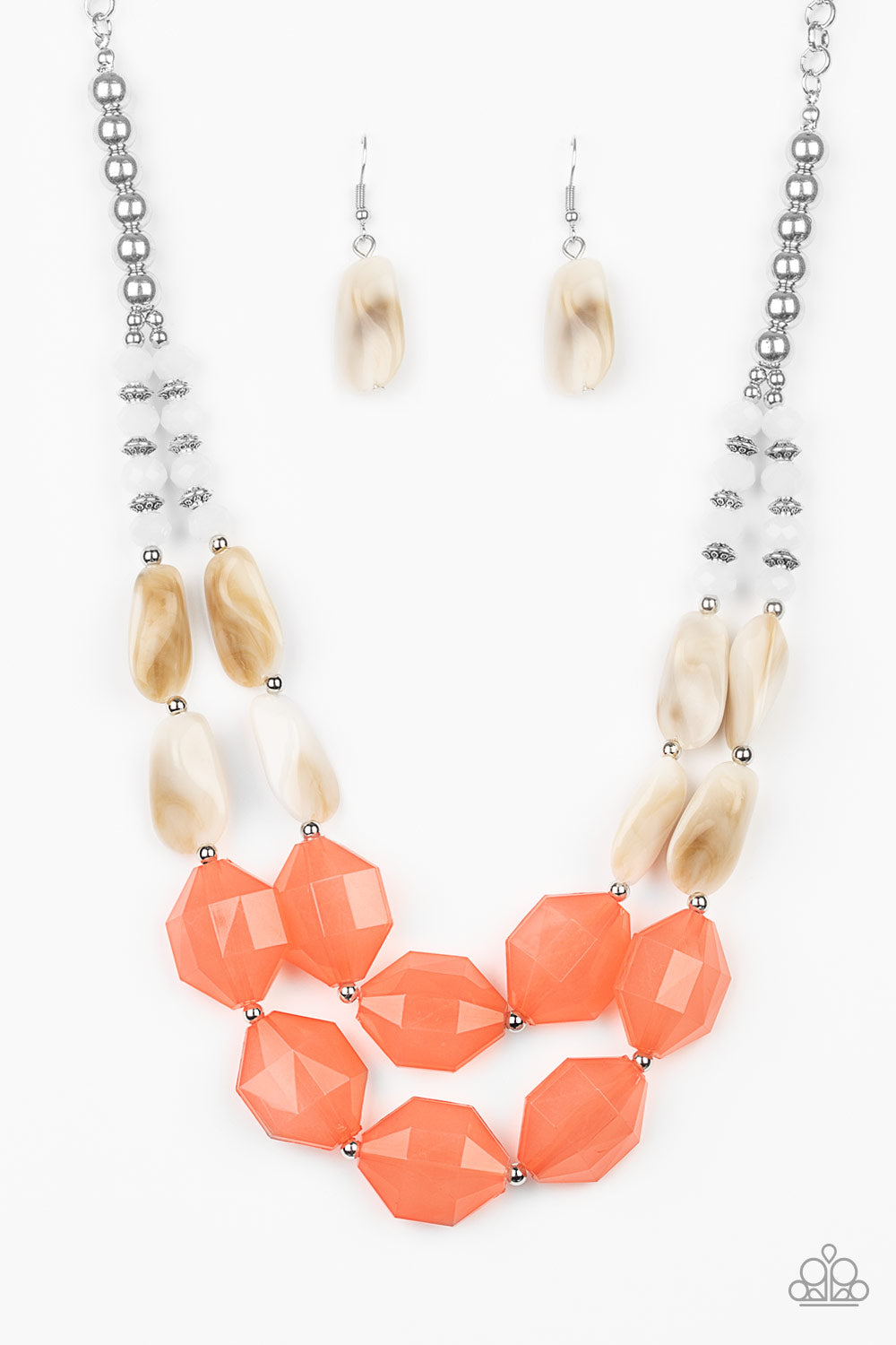 Paparazzi Accessories - Seacoast Sunset - Orange