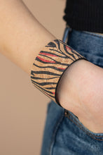 Load image into Gallery viewer, Paparazzi Accessories - Zebra Zone - Red
