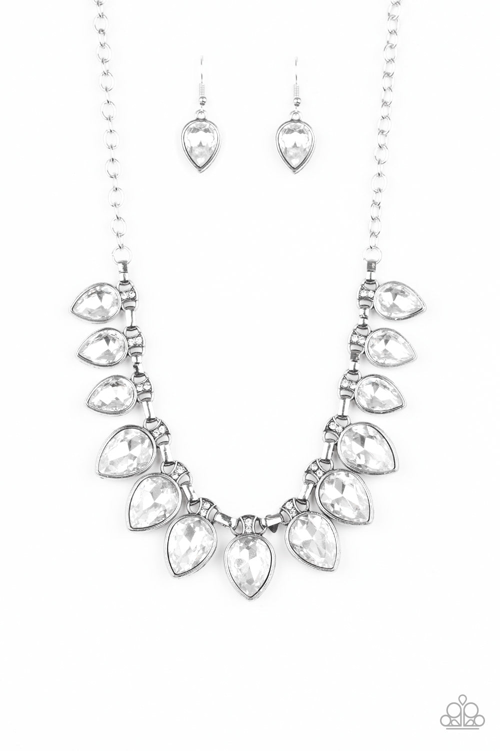 Paparazzi Accessories - FEARLESS is More - White