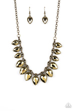 Load image into Gallery viewer, Paparazzi Accessories - FEARLESS is More - Brass
