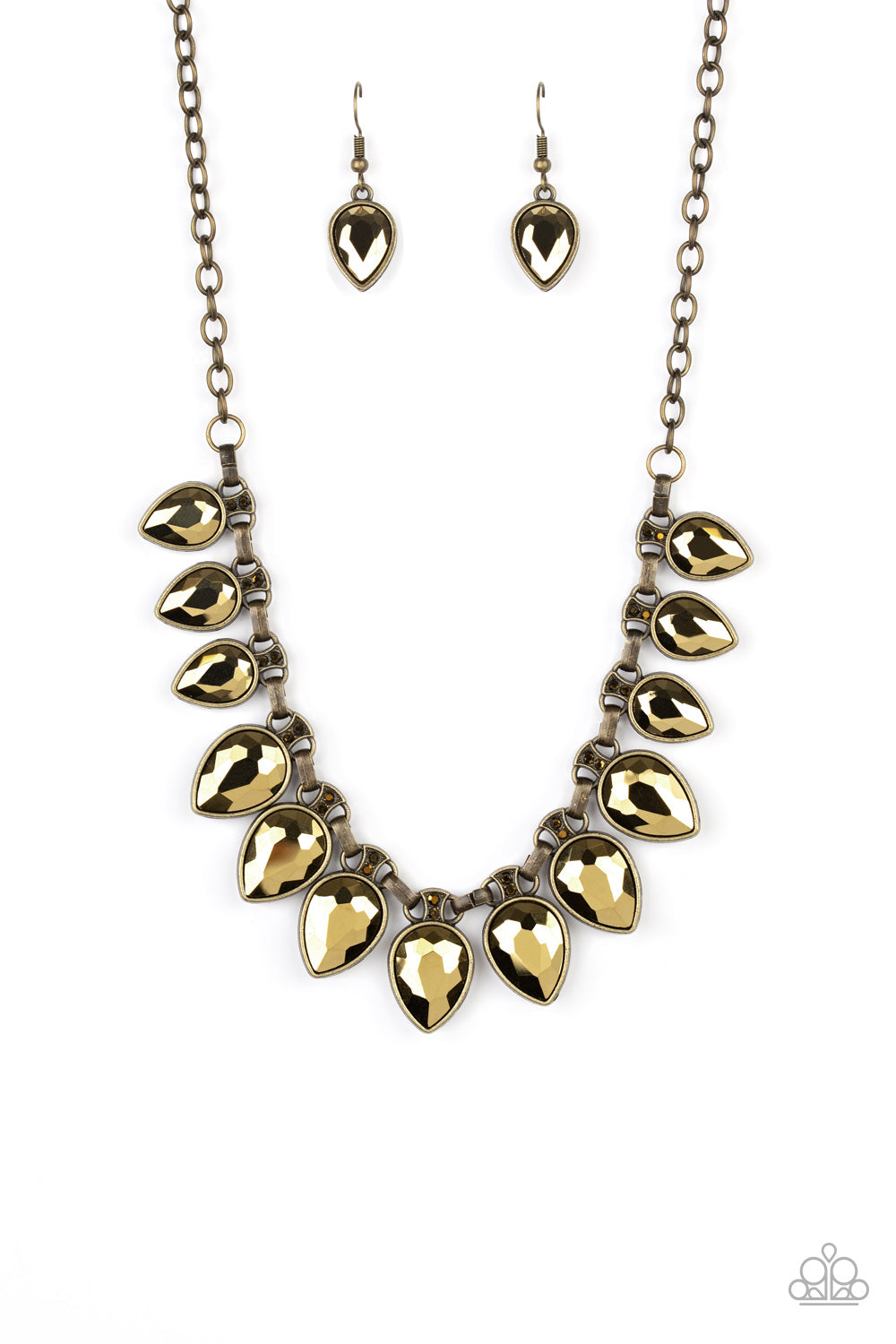 Paparazzi Accessories - FEARLESS is More - Brass