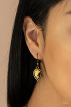 Load image into Gallery viewer, Paparazzi Accessories - FEARLESS is More - Brass
