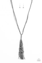 Load image into Gallery viewer, Paparazzi Accessories - Hand-Knotted Knockout - Silver
