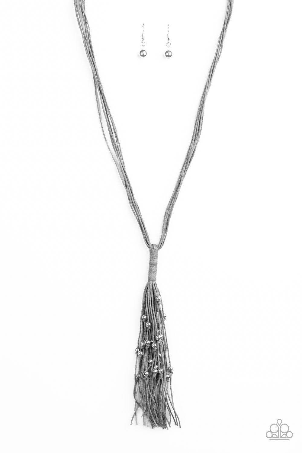 Paparazzi Accessories - Hand-Knotted Knockout - Silver