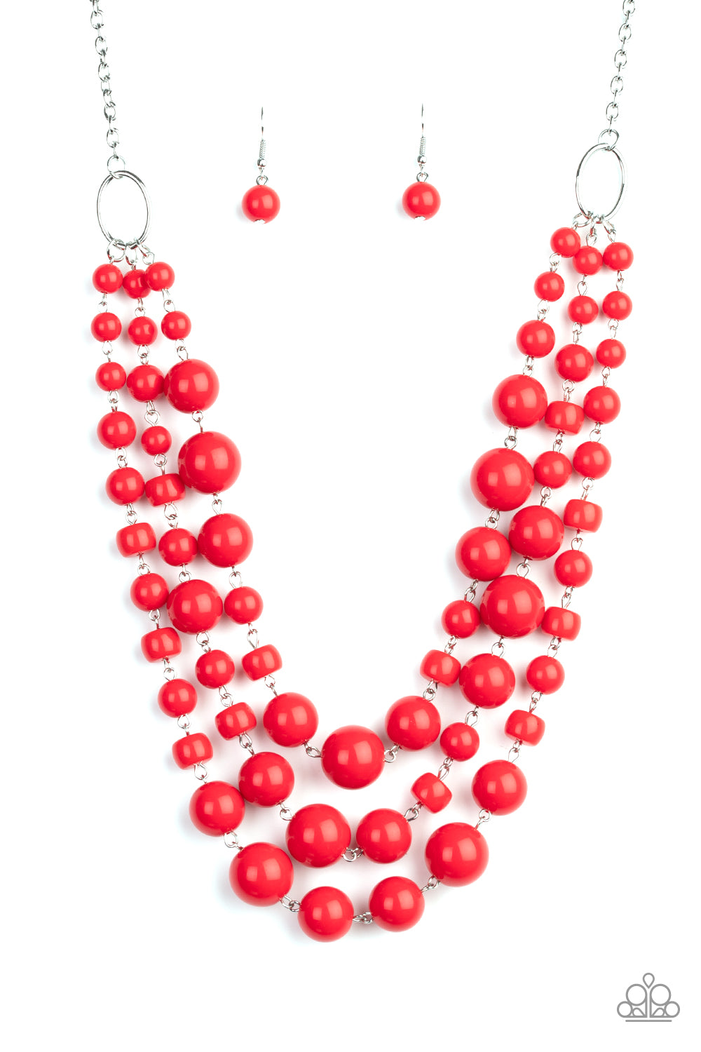 Paparazzi Accessories - Everyone Scatter! - Red