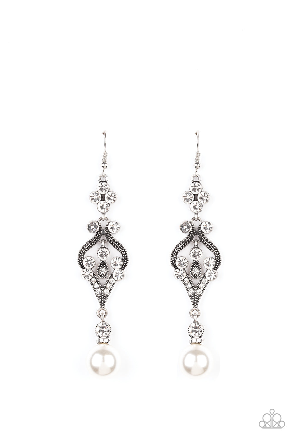 Paparazzi Accessories - Elegantly Extravagant - White
