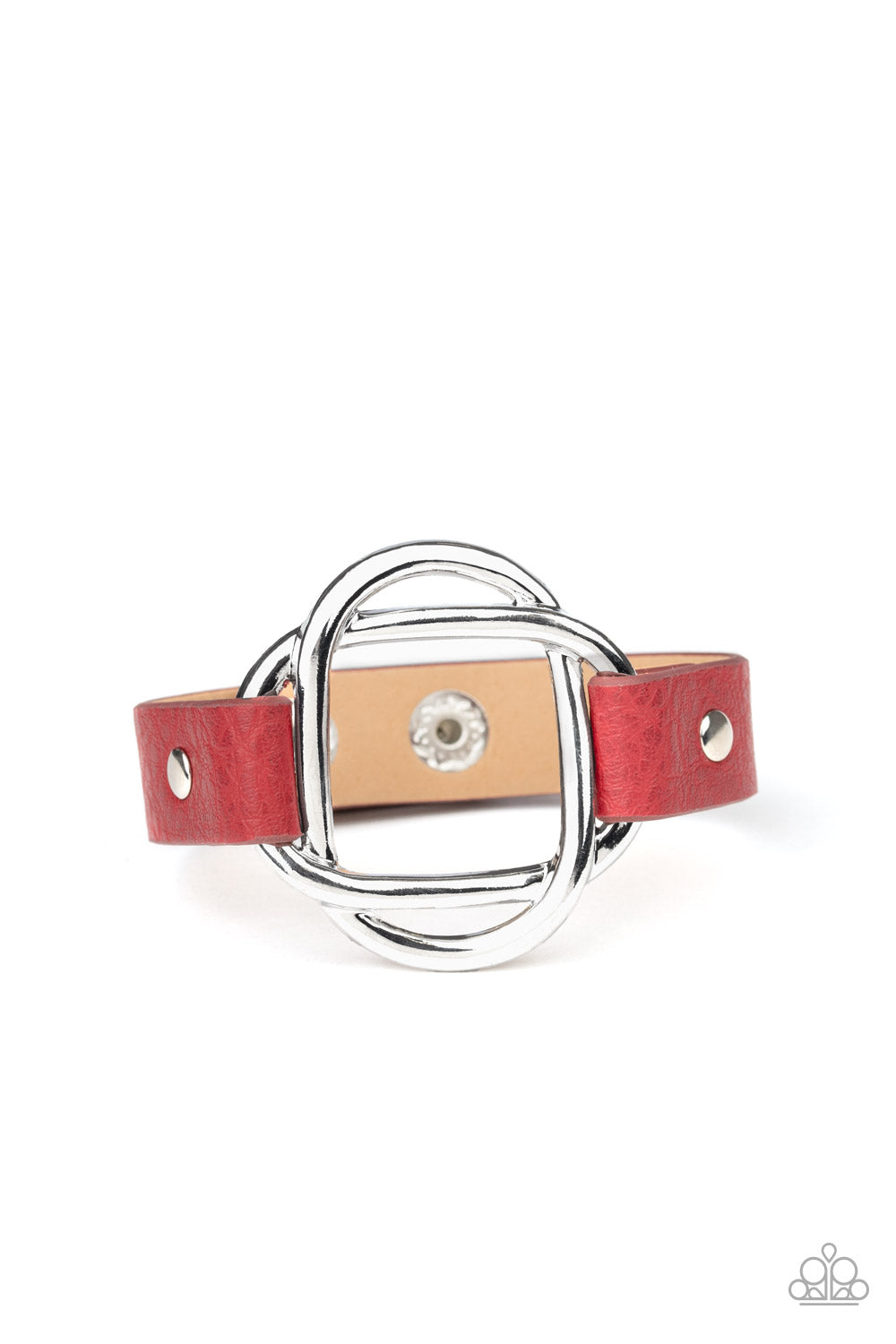 Paparazzi Accessories - Nautically Knotted - Red
