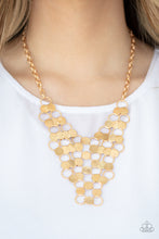 Load image into Gallery viewer, Paparazzi Accessories - Net Result - Gold
