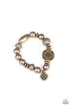 Load image into Gallery viewer, Paparazzi Accessories - Aesthetic Appeal - Brass
