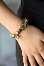 Load image into Gallery viewer, Paparazzi Accessories - Aesthetic Appeal - Brass
