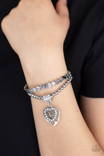 Load image into Gallery viewer, Paparazzi Accessories - Think With Your Heart - White
