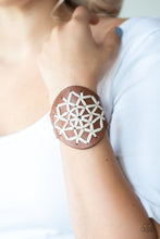 Load image into Gallery viewer, Paparazzi Accessories - A Cross-Stitch In Time - Brown
