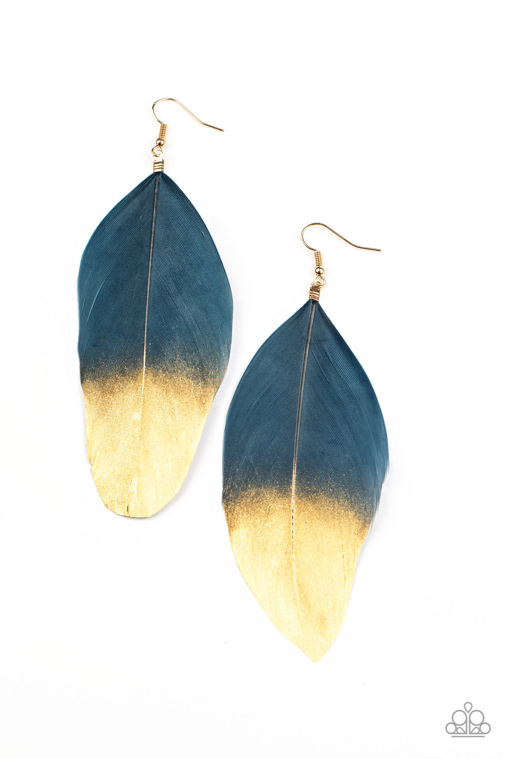 Paparazzi Accessories - Fleek Feathers - Blue