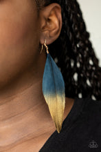 Load image into Gallery viewer, Paparazzi Accessories - Fleek Feathers - Blue
