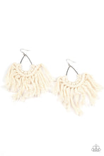Load image into Gallery viewer, Paparazzi Accessories - Wanna Piece Of MACRAME? - White
