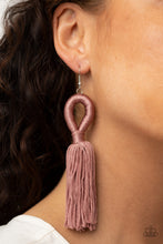 Load image into Gallery viewer, Paparazzi Accessories - Tassels and Tiaras - Pink
