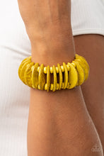 Load image into Gallery viewer, Paparazzi Accessories - Tropical Tiki Bar - Yellow
