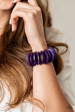 Load image into Gallery viewer, Paparazzi Accessories - Tropical Tiki Bar - Purple
