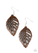 Load image into Gallery viewer, Paparazzi Accessories - LEAF Em Hanging - Brown
