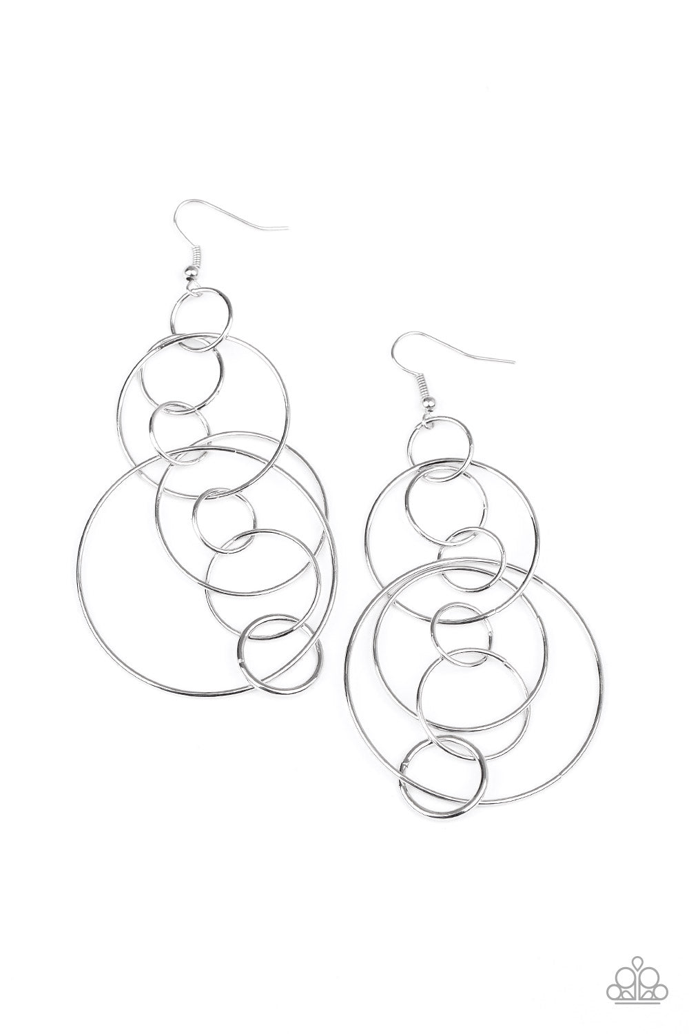 Paparazzi Accessories - Running Circles Around You - Silver