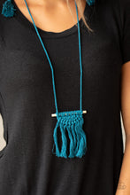 Load image into Gallery viewer, Paparazzi Accessories - Between You and MACRAME - Blue
