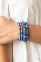 Load image into Gallery viewer, Paparazzi Accessories - Layered Luster - Blue

