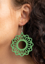 Load image into Gallery viewer, Paparazzi Accessories - Dominican Daisy - Green-Paparazzi
