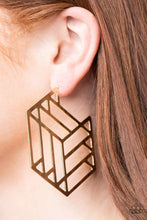 Load image into Gallery viewer, Paparazzi Accessories - Gotta Get GEO-ing - Gold
