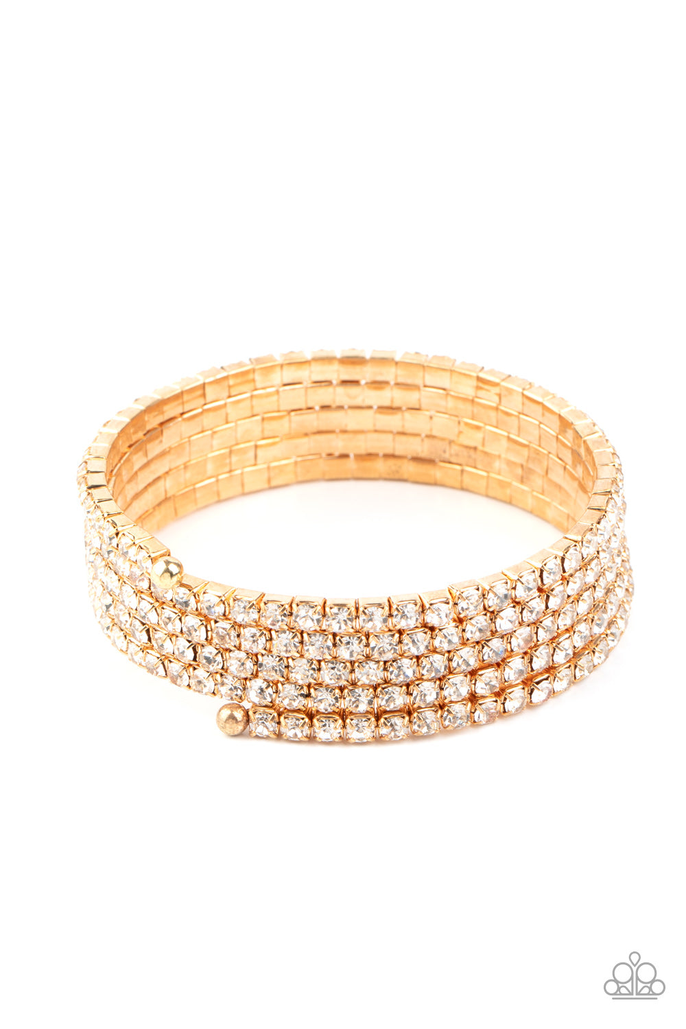 Paparazzi Accessories - The GLOW-Digger - Gold