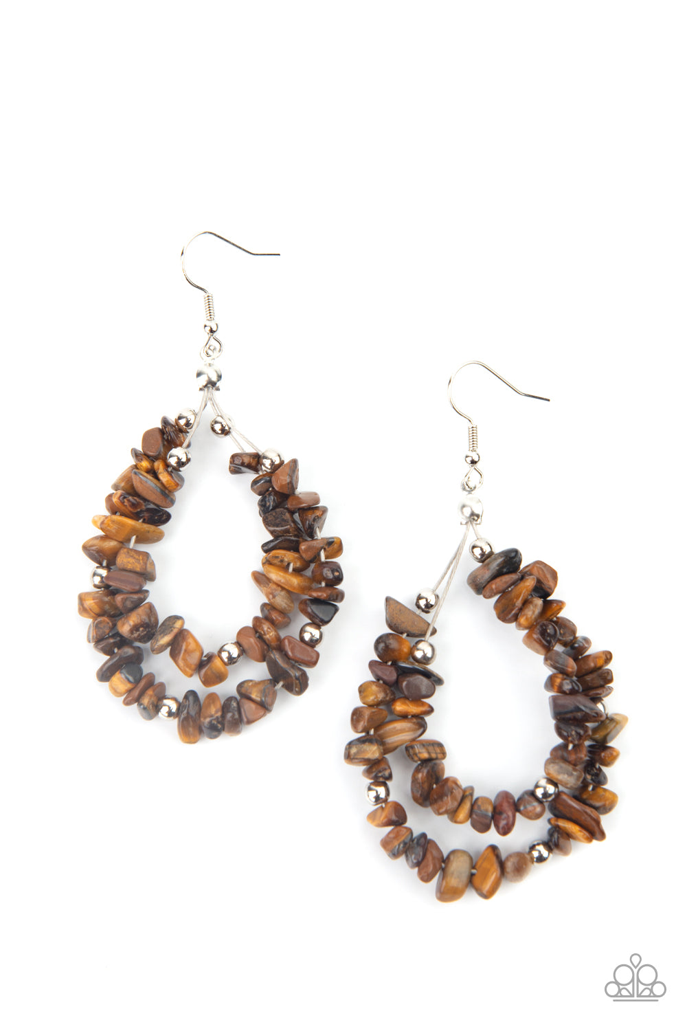Paparazzi Accessories - Canyon Rock Art - Brown