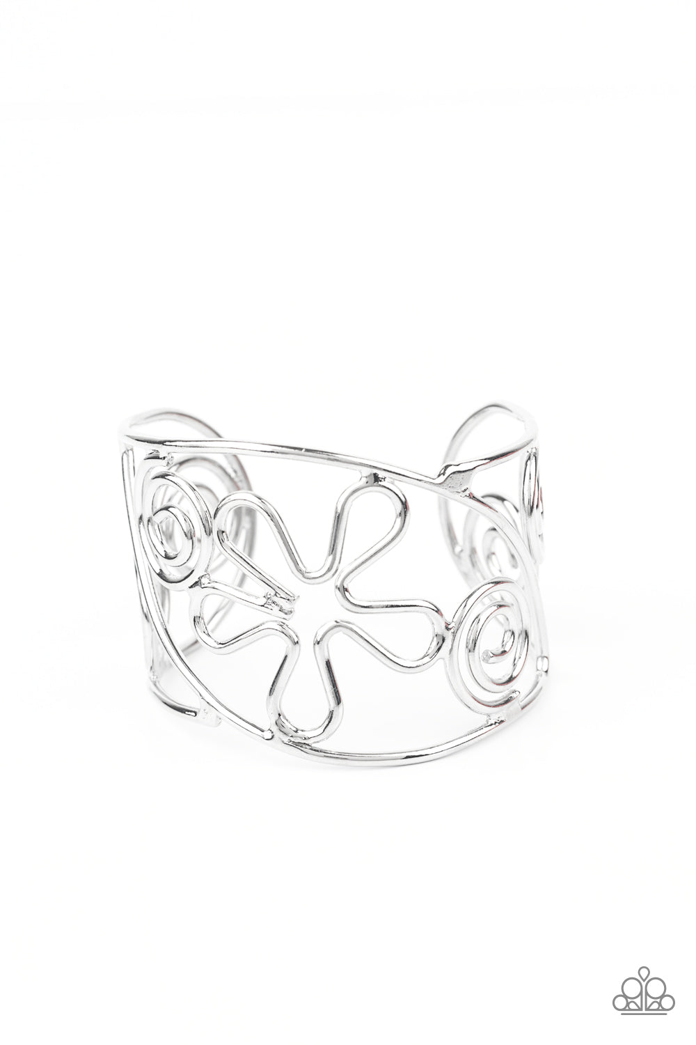 Paparazzi Accessories - Groovy Sensations - Silver